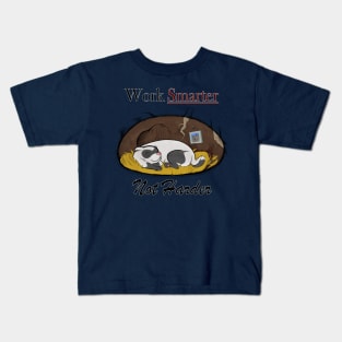 Ferret- Smarter Not Harder Kids T-Shirt